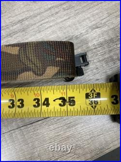 VTG Mossy Oak Greenleaf Camo Nylon Web Gun Rifle Shotgun Sling 1.25 with Swivels