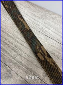 VTG Mossy Oak Greenleaf Camo Nylon Web Gun Rifle Shotgun Sling 1.25 with Swivels