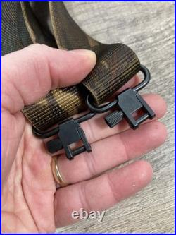 VTG Mossy Oak Greenleaf Camo Nylon Web Gun Rifle Shotgun Sling 1.25 with Swivels