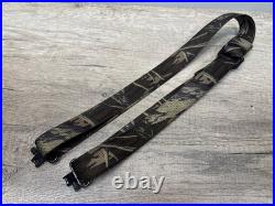 VTG Mossy Oak Treestand Camo 1.25 Nylon Web Rifle Shotgun Hunting Sling Swivels