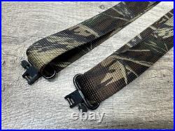 VTG Mossy Oak Treestand Camo 1.25 Nylon Web Rifle Shotgun Hunting Sling Swivels
