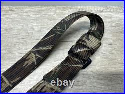 VTG Mossy Oak Treestand Camo 1.25 Nylon Web Rifle Shotgun Hunting Sling Swivels