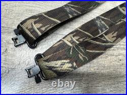 VTG Mossy Oak Treestand Camo 1.25 Nylon Web Rifle Shotgun Hunting Sling Swivels