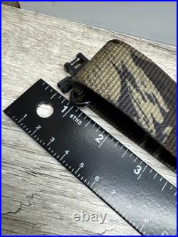 VTG Mossy Oak Treestand Camo 1.25 Nylon Web Rifle Shotgun Hunting Sling Swivels