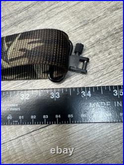 VTG Mossy Oak Treestand Camo 1.25 Nylon Web Rifle Shotgun Hunting Sling Swivels