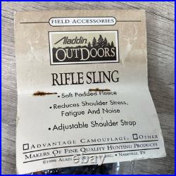 VTG Realtree Advantage Camo Padded Fleece Rifle Sling Swivel Set USA MADE NEW