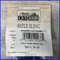 VTG Realtree Advantage Camo Padded Fleece Rifle Sling Swivel Set USA MADE NEW