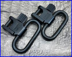 VTG Realtree Advantage Camo Padded Fleece Rifle Sling Swivel Set USA MADE NEW