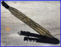 VTG Realtree Brown Leaf Camo Padded Rifle Shotgun Firearm Sling with Swivels