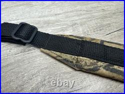 VTG Realtree Brown Leaf Camo Padded Rifle Shotgun Firearm Sling with Swivels