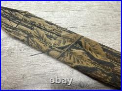 VTG Realtree Brown Leaf Camo Padded Rifle Shotgun Firearm Sling with Swivels