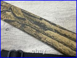 VTG Realtree Brown Leaf Camo Padded Rifle Shotgun Firearm Sling with Swivels