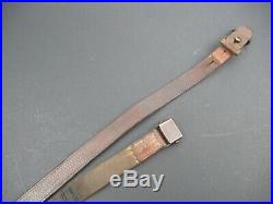 Very Nice WWII Authentic 1943 German Mauser leather sling g41 g43 K98 K 98 rifle