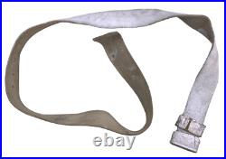 Victorian British Canadian Buff White Leather Snider Enfield Martini Rifle Sling