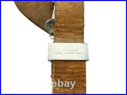 Vintage Al Freeland Leather Cuff Sling For Match Target Shooting Competition