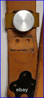 Vintage Al Freeland Leather Target Rifle Cuff Sling