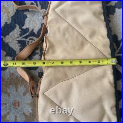 Vintage BOYT Rifle Case Canvas Leather Quilted Lined USA 41 Iowa
