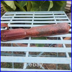 Vintage Brown Hunting Leather Sling