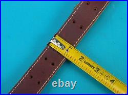 Vintage Browning Hunting Rifle Padded Leather Sling New