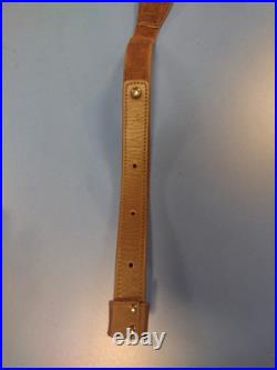 Vintage Field & Stream Premium Suede Leather Western Safari Hunting Rifle Sling