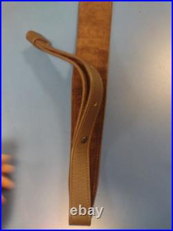 Vintage Field & Stream Premium Suede Leather Western Safari Hunting Rifle Sling