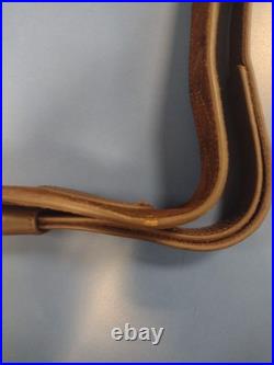 Vintage Field & Stream Premium Suede Leather Western Safari Hunting Rifle Sling