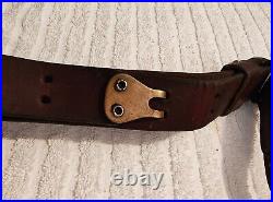 Vintage George Lawrence #5 Adjustable Leather Rifle Sling The Good One