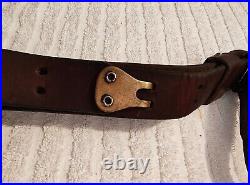 Vintage George Lawrence #5 Adjustable Leather Rifle Sling The Good One