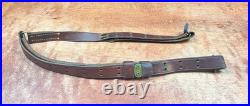 Vintage George Lawrence #5 Brown Leather Rifle Sling