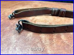 Vintage George Lawrence #5 Brown Leather Rifle Sling