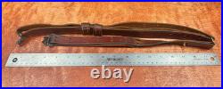 Vintage George Lawrence #5 Brown Leather Rifle Sling