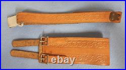 Vintage George Lawrence Shooting Cuff Sling Leather Size Medium