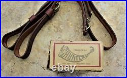 Vintage Hunter 1.25 Top Grain Leather Oak Tanned Leather Sling With Metal Claws
