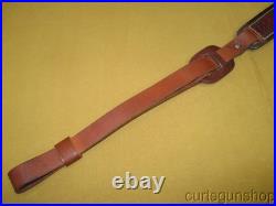 Vintage Hunter #27-26 Deer Motif Lined Leather Rifle Sling