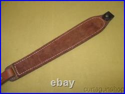 Vintage Hunter #27-26 Deer Motif Lined Leather Rifle Sling