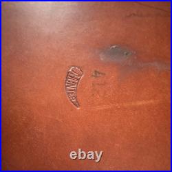 Vintage Hunter Leather Rifle Scabbard Shoulder Carry Hunting with Shoulder Strap