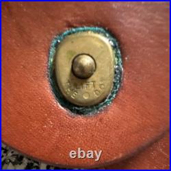 Vintage Hunter Leather Rifle Scabbard Shoulder Carry Hunting with Shoulder Strap