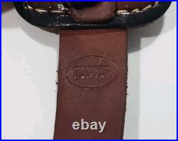 Vintage Hunter Leather Rifle Sling USA Deer Padded