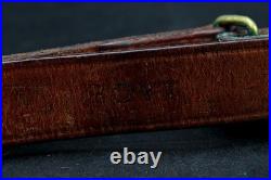 Vintage Jaeger Sling Swivels with Boyt Military Leather Rifle Sling USGI Style Vintage Jaeger Sling Swivels with Boyt Military Leather Rifle Sling USGI Style