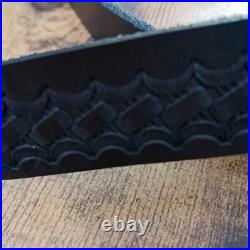 Vintage Jay-Pee Leather Rifle Sling 62 Basketweave Top Grain Bridle Cowhide USA