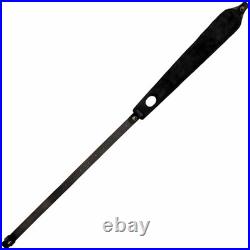 Vintage Leather Ammo Holder Rifle Sling Adjustable for Hunting Gun Strap with Sw