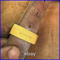 Vintage Leather Cuff Sling Al Freeland For Competition Target Shooting