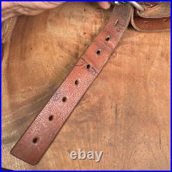 Vintage Leather Cuff Sling Al Freeland For Competition Target Shooting