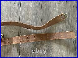 Vintage Leather Gun/Rifle Sling Jerry Berman & Sons San Bernardino