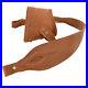 Vintage-Leather-Rifle-Gun-Buttstock-Recoil-Pad-with-Shoulder-Belt-Hunting-Strap-01-gx