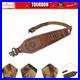 Vintage-Leather-Rifle-Sling-Ammo-Strap-Shooting-Thumb-Rest-1in-QD-Swivels-Clip-01-zfgg