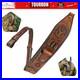 Vintage-Leather-Rifle-Sling-Gun-Ammo-Carry-Strap-withFolding-Knife-Sheath-TOURBON-01-dhdx