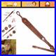 Vintage-Leather-Rifle-Sling-with-Ammo-Holder-Slots-No-Swivels-Adjustable-Stra-01-przr