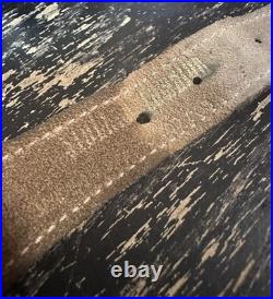 Vintage Leather Rifle Sling with Slip Loops. NOT MODERN