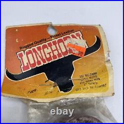 Vintage Longhorn Brown Military Style Leather Sling 1 Wide Adjustable